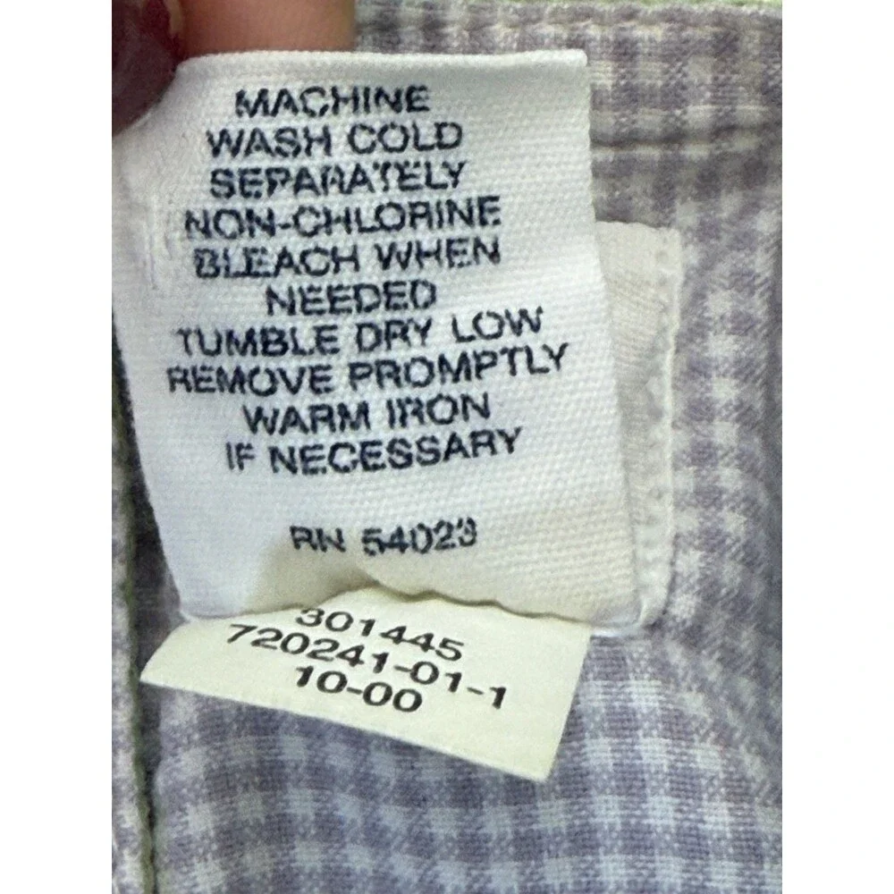 VTG Baby Gap Lime Green Heavy Cotton Denim Dress Floral Embroidered Lined Y2K 2T